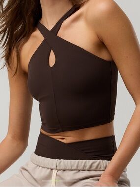 BNWT Offline by Aerie Sports Real Me Xtra Criss Cross High Neck Bra